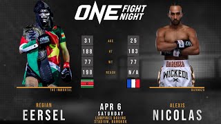 Regian EERSEL vs Alexis NICOLAS Full FIGHT ONE [upl. by Rhody692]