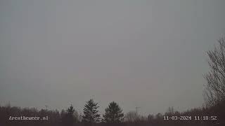 Timelapse weerstation Gasselternijveenschemond 11032024 [upl. by Odlabso878]