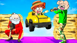 Mis AMIGOS EXPLOTAN😂 SUPER COCHES vs RPG en GTA 5 💥😲 con SILVIOGAMER PERMON y SOYDANY [upl. by Andrej]