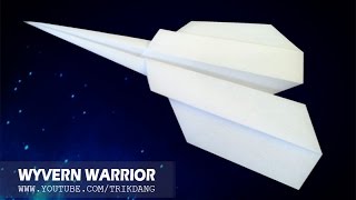 Best Paper Planes How to make a paper airplane that FLIES  Wyvern [upl. by Cadal]