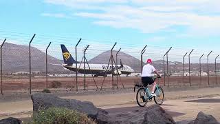 Lanzarote Airport January 2024 [upl. by Salli]