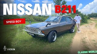 Nissan B211 Car Review in Sinhala  Speed Boy [upl. by Sjoberg]