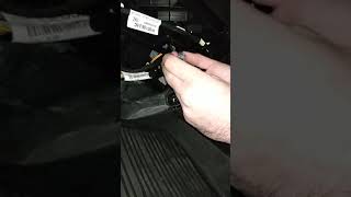 Ford Fiesta MK8 footwell ambient light retrofit [upl. by Town752]