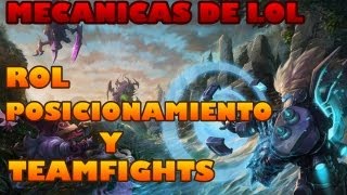 Mecanicas de LoL  Teamfights y Posicionamiento  League Of Legends [upl. by Feodor]