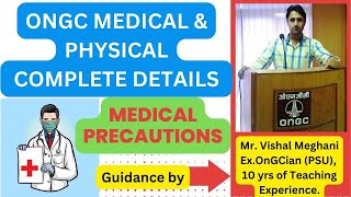 Medical process in OnGC  Medical precautions  DOS AND DONTS IN OnGC Medical process [upl. by Yellah]