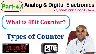 What is 4bit Counter and Types of Counter in tamil [upl. by Orlov565]