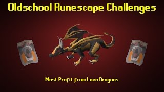 OSRS Challenges Most Profit from Lava Dragons  Episode 40 [upl. by Etnauq540]