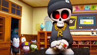 Skeleton Rap  Spookiz  Cartoons for Kids [upl. by Geibel]