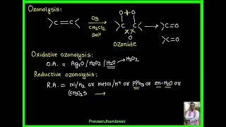 10 AlkeneOzonolysisAnti Hydroxylation [upl. by Faydra407]