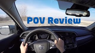 2016 Honda Civic Touring  WR TV POV Review [upl. by Aikemet276]