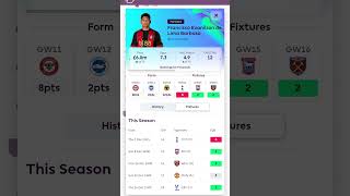 Evanilson 👀 fantasyfootball fpl fpltips fplmanager fpladvice fplscout fplteam fplplayer [upl. by Eadith809]