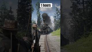 10 hours vs 1000 hours Gameplay in RDR2 be like [upl. by Esilehs]