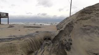 Noreaster Athena Hatteras Island  11812  Rodanthe NC [upl. by Nilrev]