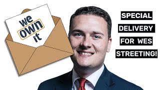 Special delivery for Wes Streeting and Labour [upl. by Puto]