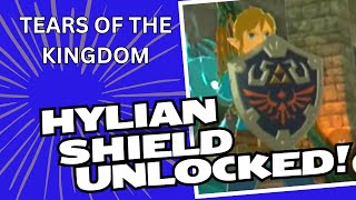 HYLIAN SHIELD LOCATION  THE LEGEND OF ZELDA  TEARS OF THE KINGDOM [upl. by Clark]