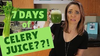 I drank celery juice for 7 days  what happened [upl. by Eilsew]