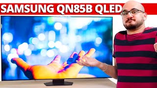 Samsung QN85B QLED TV Review  Very Bright 4K MiniLED Panel [upl. by Yditsahc]