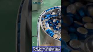 vial bottle filling capping machine fillingmachine vial shortvideo foryourpage manufacturing [upl. by Eiramenna172]