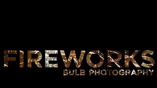 Photographing fireworks  bulb photography  Canon [upl. by Oznole]