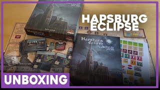 Unboxing  Hapsburg Eclipse  Victory Point Games  The Players Aid [upl. by Adneram229]