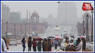 Delhi Witnesses Spell Of Winter Rain [upl. by Ailaro]