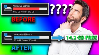 How to FREE UP Disk Space on Windows 111087 2024 [upl. by Friedberg167]