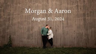 August 31 2024  230PM  Wedding Ceremony of Morgan Glasbergen amp Aaron Vanderhout [upl. by Kiryt]