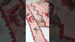 Design With Lace And Organza Using Sewing Tips And Tricks shorts shortsfeed sewinghacks [upl. by Notsrik364]