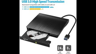 Gotega External DVD Drive USB 3 0 Portable  RW  DVD Player 2023 Review dvdplayer portable [upl. by Annabel]