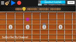 MARJINAL  INTRO NEGRINGERI Real Guitar Android [upl. by Lodmilla28]