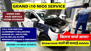 Hyundai Grand i10 NIOS 43000 KMS  PAID SERVICE FROM HYUNDAI grandi10nios hyundaigrandi10 [upl. by Michaud]