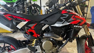 Ducati hypermotard mono 698 RVE first impressions [upl. by Abagael726]