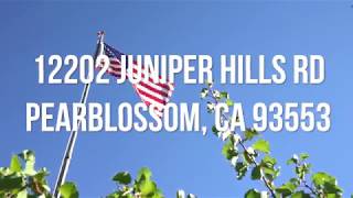 12202 Juniper Hills Rd Pearblossom CA 93553  Listing by Carol Laffite [upl. by Ynnig521]