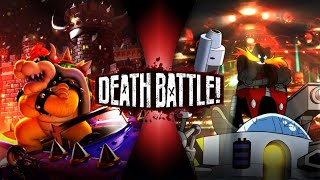 Bowser vs Eggman Nintendo vs Sega Fan Made Death Battle Trailers [upl. by Brunhilde]