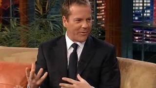 Kiefer Sutherland tells how is was mugged in LA [upl. by Adiarf]