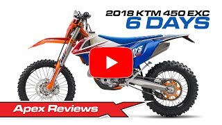 2018 KTM 450 EXC 6 Days Review [upl. by Ewell]