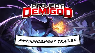 Project Demigod  Announcement Trailer [upl. by Nanon]