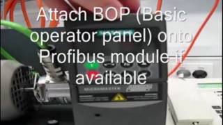 PLC Practical Lesson01 Connect to Siemens MM440 using CP 5512 and Profibus Adapter [upl. by Gilliam]