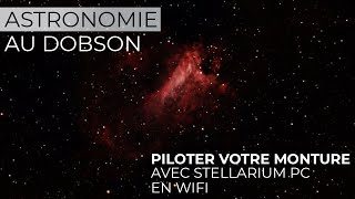 TELESCOPE SYNSCAN  Pilotage par Stellarium en WIFI sans ASCOM [upl. by Schreiber]