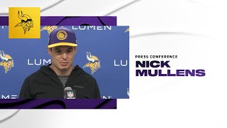 Nick Mullens Talks About His Game Against Lions Justin Jeffersons Performance and More [upl. by Isidor]