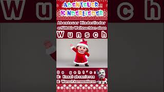 🎅 Wünsche ans Christkind  Ein Lied nur für dich ✨weihnachtswünsche kinderlieder youtubeshorts [upl. by Haney]