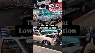 Which one are you cruising This Vs That Lowrider Edition currieequipped [upl. by Zampino]