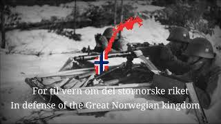 På Vikingtog Norwegian Nationalist Song [upl. by Norvun297]