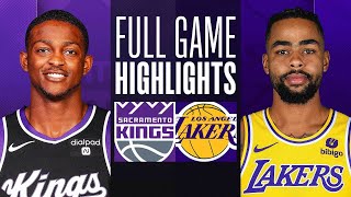 KINGS at LAKERS  NBA PRESEASON FULL GAME HIGHLIGHTS  October 11 2023 [upl. by Massingill462]