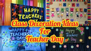 Class Decoration Ideas for Teachers day  board decoration for teachers day teachersday diy [upl. by Viviyan]