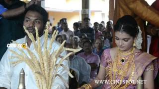 Actress Saranya Mohan and Dr Aravind Marriage Video [upl. by Anerb260]