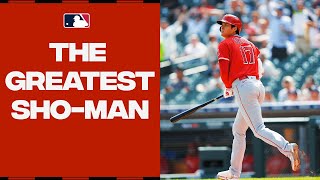 Have a day Shohei Ohtani throws a shutout and HITS 2 HOMERS Doubleheader highlights [upl. by Halla]