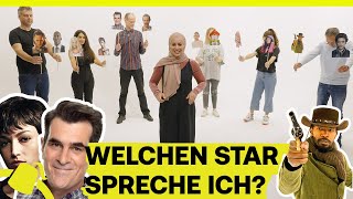 Sag mir welchen HollywoodStar ich spreche Errate die SynchronsprecherInnen [upl. by Meris]