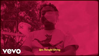 Deante Hitchcock  You Thought Wrong Lyric Video [upl. by Lhadnek]