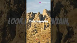 How Mountains were formed  Weathering and erosion shorts ytshorts upsc ssc facts mountains [upl. by Arlinda]